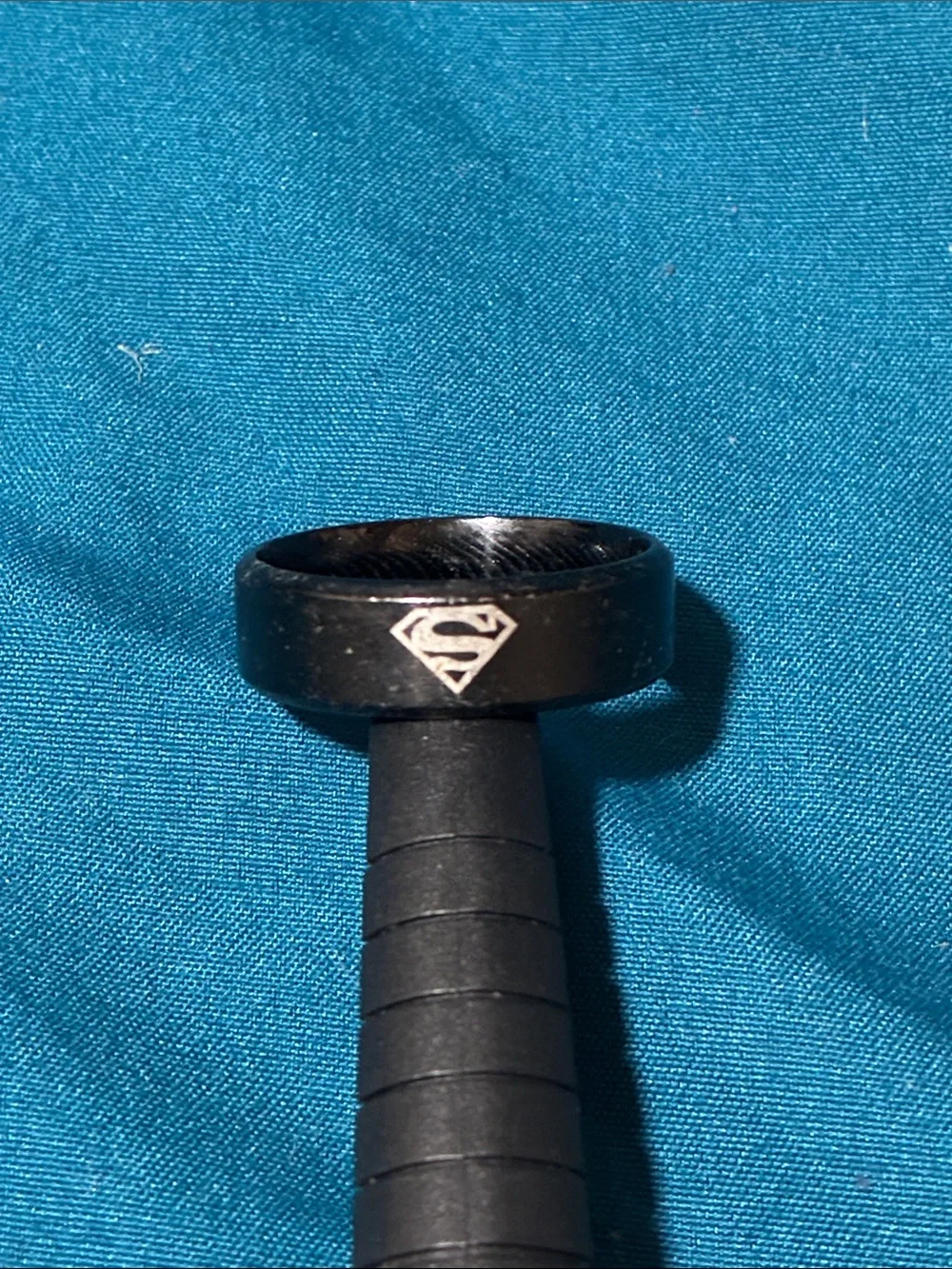 Men’s Ring Superman Shield Steel